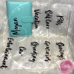 Personalized Cash Binder / Budget Book